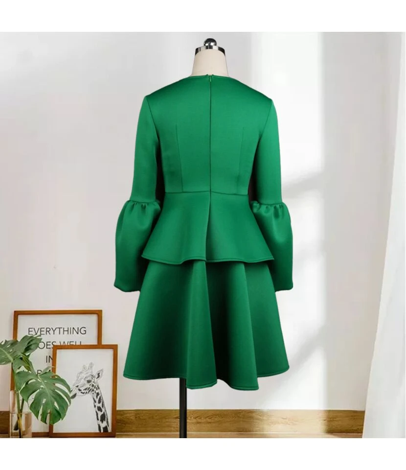 Wholesale Full Sleeve V-Neck Prom Dress SD161715 - Image 5