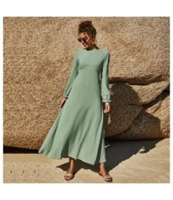 Solid Color Casual Dresses Wholesale Dresses Trendy Wholesale Clothing SD162597